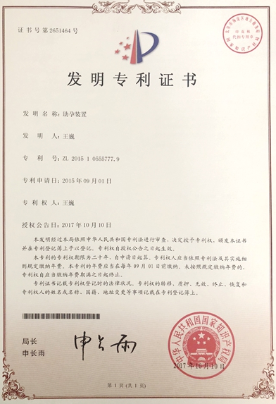 助孕装置发明专利